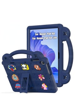 Buy Kids Case Compatible with Honor Pad X8 / X8 Lite 10.1 inch 2022, Heavy Duty EVA Foam Shockproof Cover Kids Proof Tablet Case with Stand in Saudi Arabia