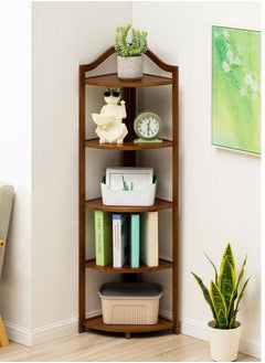 اشتري 5-Layer Multifunctional Floor Storage Rack Kitchen Dining Room Living Room Home Corner Shelf في الامارات