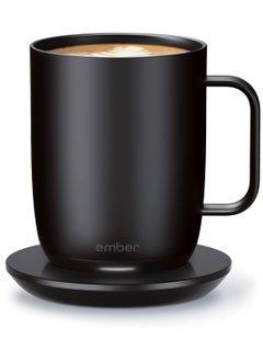 Buy Ember Temperature Control Smart Mug 2, 10 Oz, App-Controlled Heated Coffee Mug with 80 Min Battery Life and Improved Design, Black in Saudi Arabia