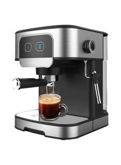 Buy Biolomix 1200W 20 Bar Espresso Coffee Machine Instant Preheat Coffee Maker With Milk Frother Cafetera Cappuccino Hot Water Steam, black, CM6868 in Saudi Arabia