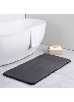 Buy Elegance Memory Foam Bathmat 60x90cm - Black in UAE