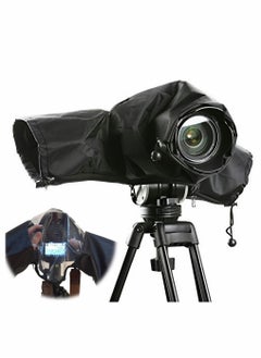 Buy Professional Nylon Camera Rain Cover with Enclosed Hand Sleeves, Photo Camera Accessories for Photography Rain Gear in UAE