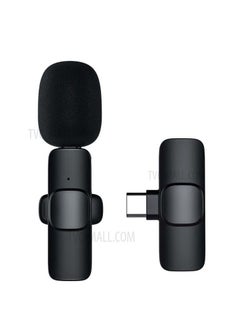 Buy Wireless Lavalier Microphone Type C Connector in UAE