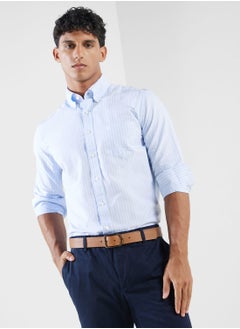 Buy Striped Regular Fit Shirt in Saudi Arabia