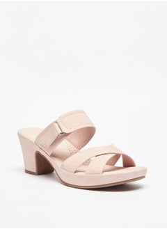 اشتري Strappy Slip On Sandals with Platform Heels في الامارات