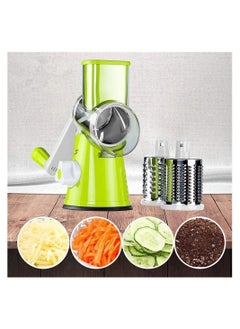 Buy Manual Vegetable Tabletop Drum Round Onion Potato Carrot Grater Kitchen Gadgets Vegetable mills in UAE