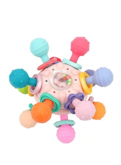 Buy Baby Teething Toy Rattle Sensory Infant Toys For 3 Months+ Baby in Saudi Arabia
