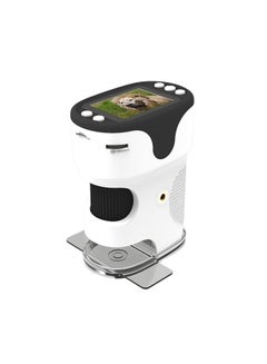 اشتري Pocket Microscope for Kids Portable Single Lens Microscope 2.0" IPS Screen 200 Times Magnification في الامارات