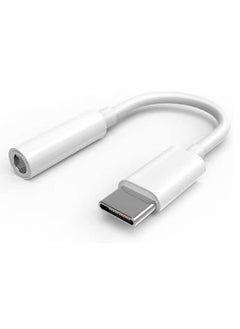 Buy USB Type C to 3.5mm Female Headphone Jack Adapter - Aux Audio Cable for Seamless Connectivity in UAE