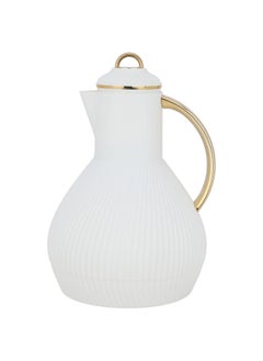 Buy Alia Alia Thermos Beige With Gold 1 Liter in UAE