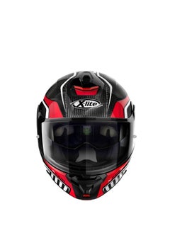 Buy X-Lite X-1005 Dyad 001 Ultra Carbon N-Com Motorcycle Helmet Carbon Black in UAE