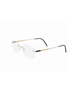 Buy Unisex Rectangle Eyeglass Frame - 5502 70 7530 50 - Lens Size: 53 Mm in UAE