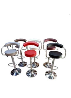 Buy Multi-use bar stool  Stainless Moving red in Egypt