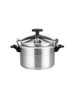 Buy 15 Liter Aluminum Pressure Cooker Equipped with Multi Safety Device and Unique Pressure Indicator Durable Aluminum Alloy Construction with Firm Handles Silver in UAE