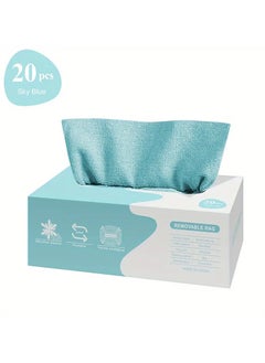 Buy Box of 20 Reusable Microfiber Cleaning Cloths in Egypt