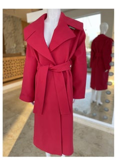 Buy wool long coat for women winter warm woollen woman in Egypt