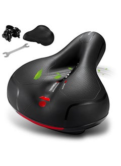 Buy SYOSI Bicycle Saddle, Comfortable Bike Seat Cushion with Dual Shock Absorbing Balls & Memory Foam Soft & Comfortable & Breathable Bike Saddle for MTB/Road Bikes in UAE