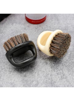 اشتري 2 Pieces Knuckle Brush Brushes Fade Brush Barber Knuckle Beard Brush for Men Finger Brush Barber Face Brush Knuckle Neck Brush Soft Bristles Mustache Brush Barber Hair Brush Beard Sweep Beard Styling في الامارات