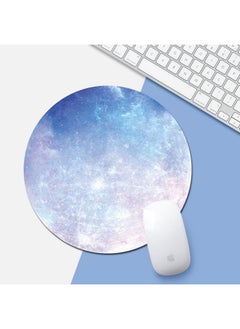 اشتري Rainbow Color Mercury Pattern Circular Mouse Pad, Diameter: 22cm في السعودية