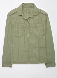 اشتري AE Oversized Military Shirt في مصر