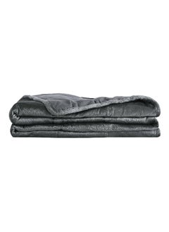 Buy Premium Ultra Plush Weighted Blanket Grey 122 x 187 cm AV-MMF12-GRY in Saudi Arabia