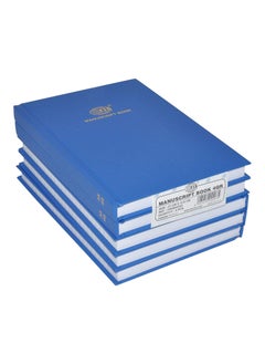 اشتري FIS Manuscript Books 8 mm Single Ruled, (Pack of 5 Pcs x 192 Sheets) 4 Quire, Size A5 (148 X 210 Mm) - FSMNA54Q_5PC في الامارات