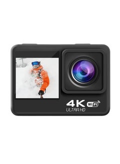 اشتري كاميرا أكشن فائقة الدقة 4K ضد الماء ووضوح فائق جوده عالية تصوير مضاد للاهتزاز روية 170 درجة بدقة 20 ميجا بكسل في السعودية