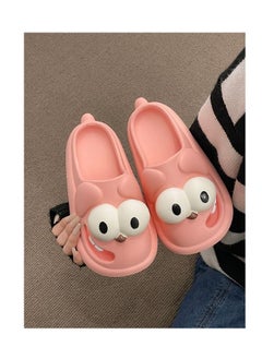 اشتري Wear Cute Big-Eyed Dog Platform Slippers Indoors And Outdoors In Summer في الامارات