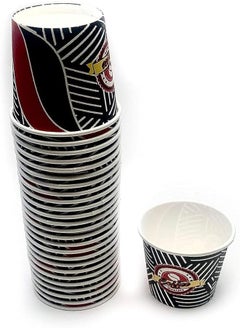 Buy Disposable Paper Cup For Hot Drinks - 100 Pcs / 4 Oz/Espresso/Carton Cups in Egypt