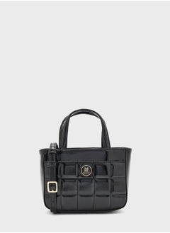 اشتري Chain Detail Top Handle Tote في الامارات