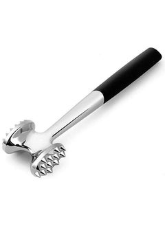 Buy Double Sided Meat Tenderizer Hammer Heavy Duty Construction Kitchen Pounder Mallet Tool with Comfortable Grip Handle for Steak Beef Poultry Fish Meat Frozen Cuts Tenderizing Style 1 in UAE