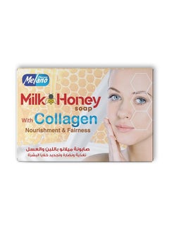 Buy Melano Milk & Honey Soap, 100g in UAE