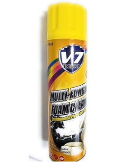 Buy V7 Expert Multi function foam Cleaner. This is suitable for Vehicle, Boats, Man-Made Leather, Carpet, Furniture, Tiles, Curtain, Fan and Ceramic Products. in UAE