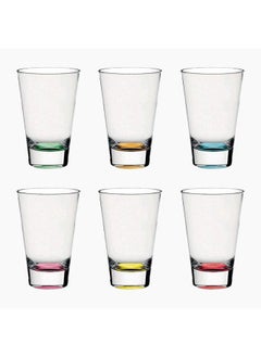 Buy Glass Confetti Set of 6 Tumblers in Egypt