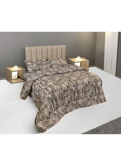 Buy Comforter set single bed 4Pcs with soft filling 160*220 cm in Saudi Arabia