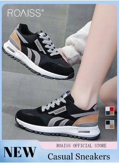 Buy Ladies Sports Shoes Casual Shoes Sports Breathable and Wear-Resistant Low-Top Sneakers Women's Fashion All-Match Platform Sneakers in Saudi Arabia