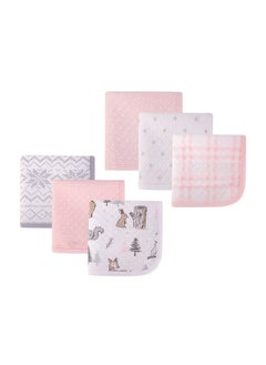 اشتري 6 Piece Quilted Washcloths Winter Forest في الامارات