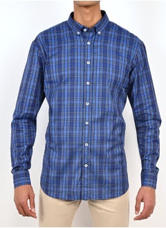 Buy Men’s checkered shirt long sleeve in Egypt