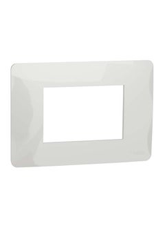 Buy Schneider Electric Cover Frame, New Unica, 1 Gang, 3 Modules, White in Egypt