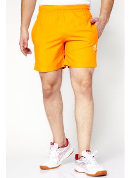 اشتري Men Sportswear Fit Training Shorts, Orange في الامارات