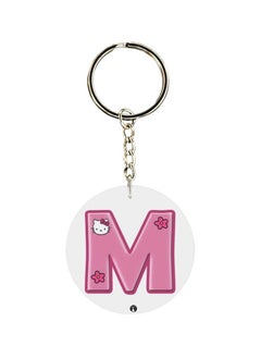 اشتري Alphabet M Kitty Cartoon Themed Keychain في الامارات