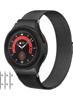 اشتري Gapsless Magnetic Band For Samsung Galaxy Watch4 Classic 20mm Black في مصر