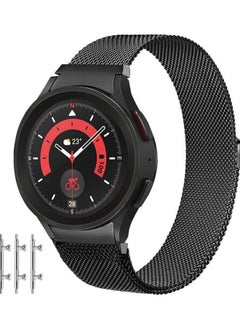 Buy Gapsless Magnetic Band For Samsung Galaxy Watch4 Classic 20mm Black in Egypt