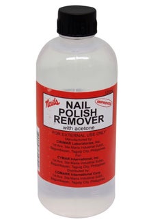 Buy Nail Polish Remover With Acetone 120ml in UAE
