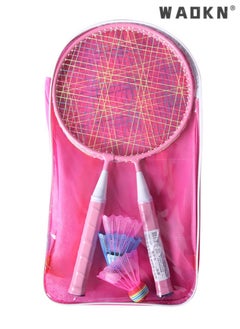 Buy Badminton Racket Badminton Racket for Children 1 Pair, Shuttlecocks Racquet Sports Set  Nylon Alloy Durable Badminton Racquet Set for Kids Indoor/Outdoor Sport Game（Including 3 Badminton and Bag） in Saudi Arabia