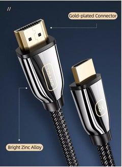 اشتري U67 HDMI 2.1 Cable - HDTV - 8K UHD - Ultra High Speed HDMI Cord - Support 4K - Suitable for Computer Monitors, Projectors, TV, PS5, PS4, Xbox, Switch في الامارات