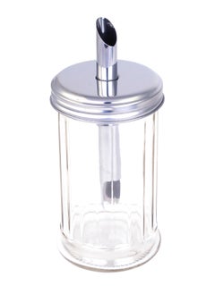 Buy Spice - Sugar Dispenser Glass and Stainless Steel 320ml in UAE