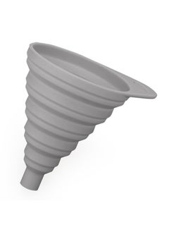 اشتري Silicone Collapsible Funnel Set of 2 Grey في الامارات