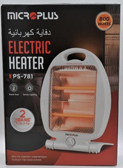 Buy Electric Room Heater 800W White PS-781 in Saudi Arabia