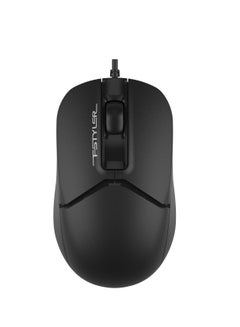Buy Fstyler Silent Wired Mouse FM12ST, Dust-Resistant Wheel, Suitable for all device with USB-C and USB-A port, Black in UAE